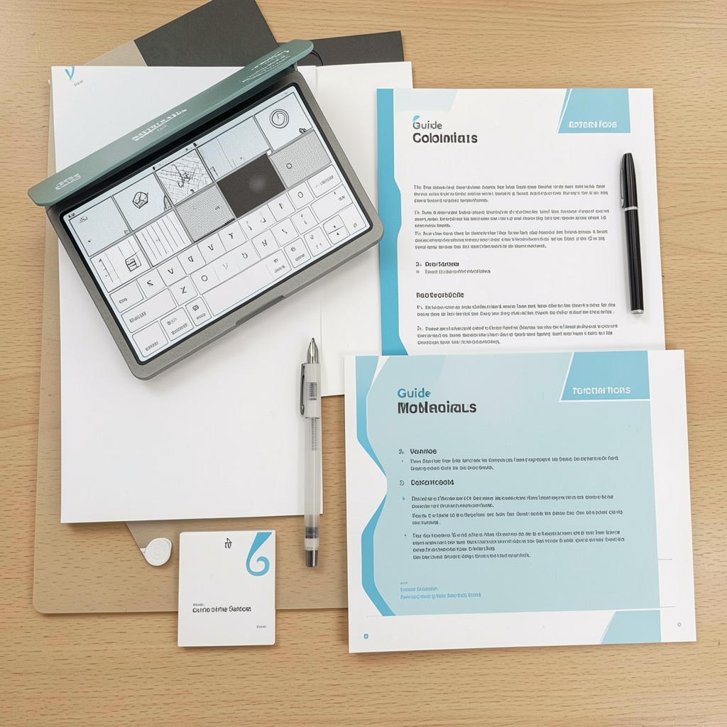 Downloadable guide materials